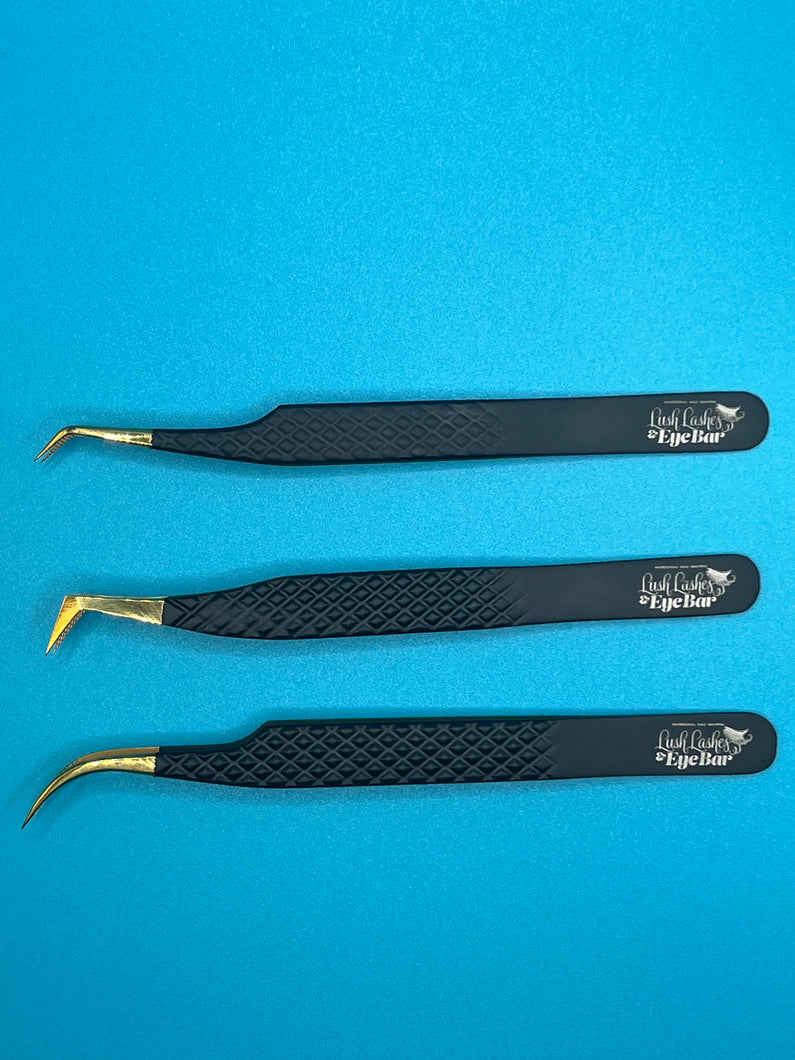 3pcs Tweezers Set