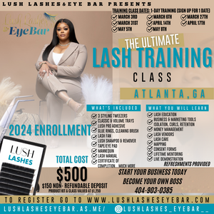 March 31, 2024-Lash Training Class