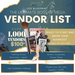 CEO Blueprint The Ultimate Boss Up Mega Vendor List